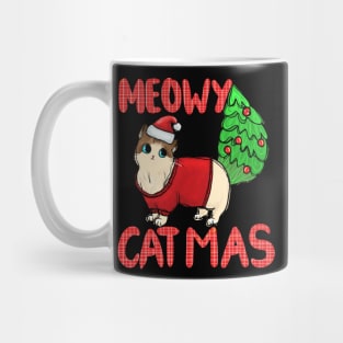 Funny Meowy Catmas Mug